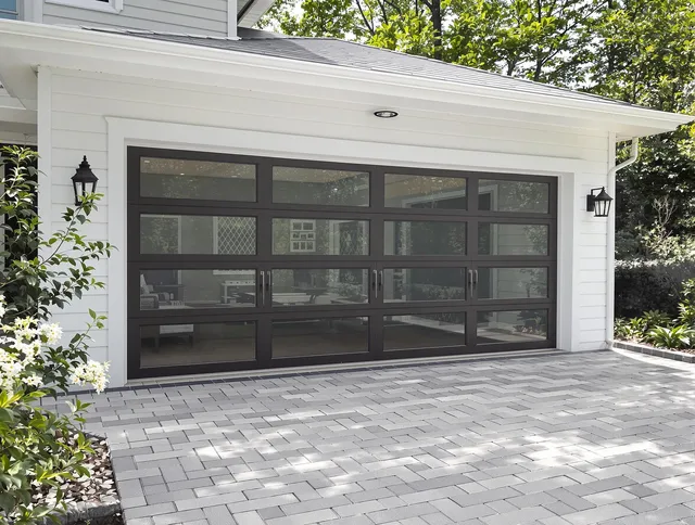 Westerly Garage Door Repair design specialist presenting custom garage door options to Westerly homeowner