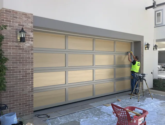 Garage door replacement service by Westerly Garage Door Repair in Westerly