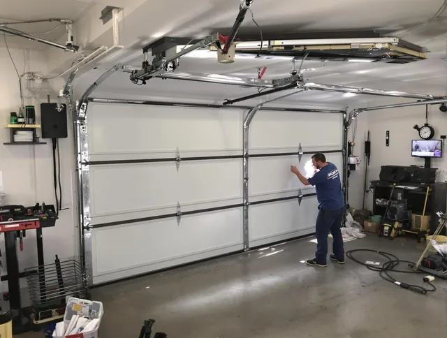 Professional garage door repair service by Westerly Garage Door Repair in Westerly