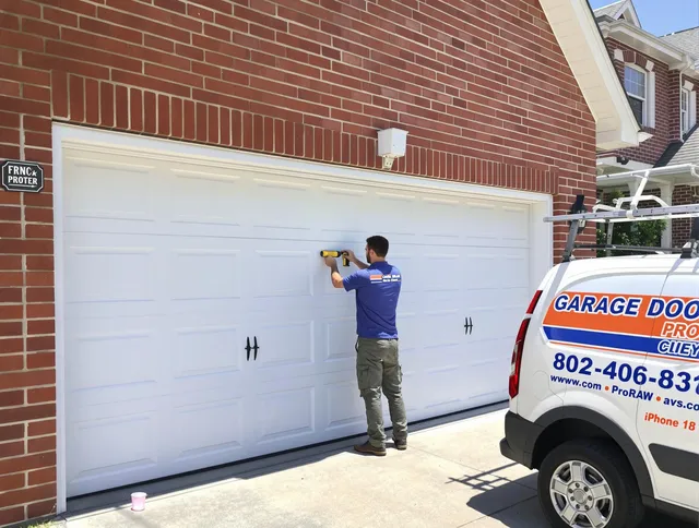 Local garage door repair service by Westerly Garage Door Repair in Westerly